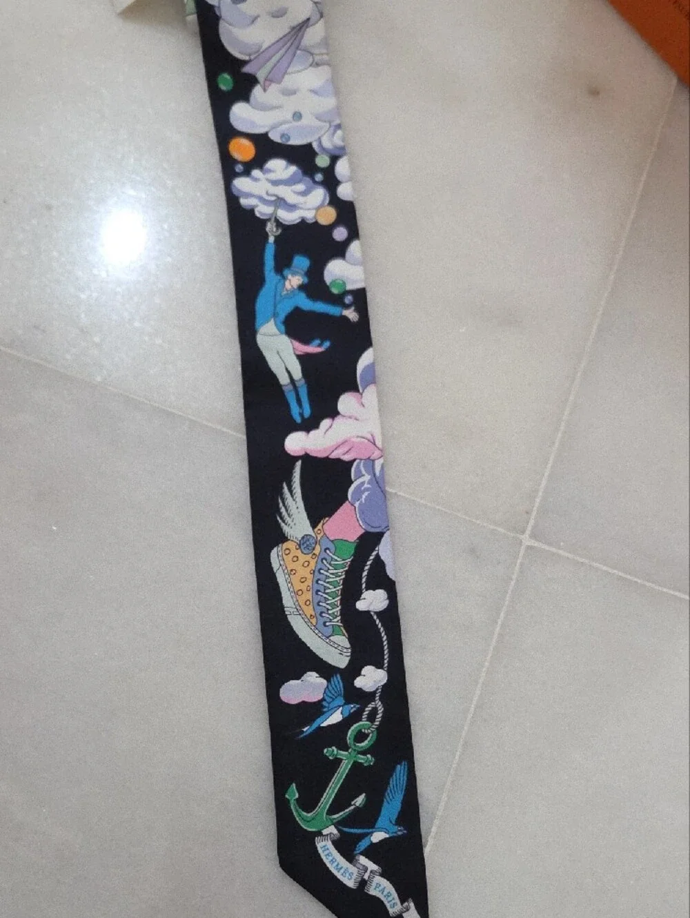 Hermes Silk Twilly BRAND NEW WITH TAGS!